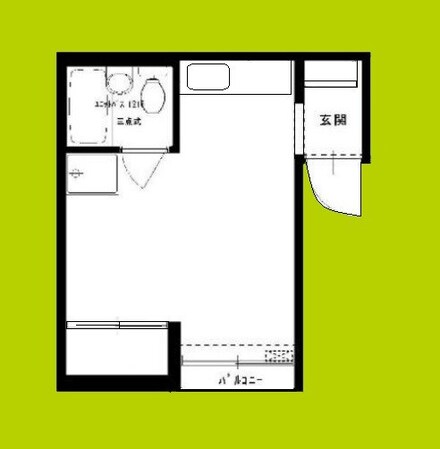 流町マンションの物件間取画像